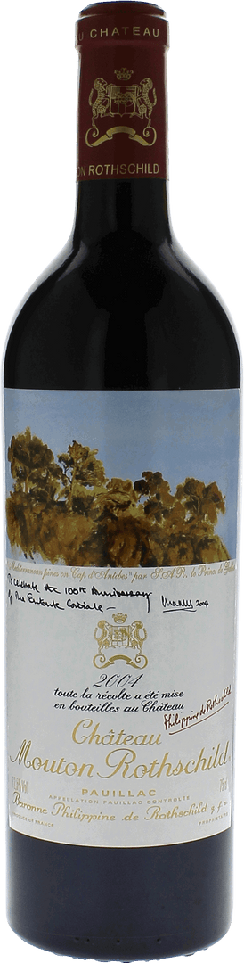 Mouton Rothschild 1er Grand Cru Classé Pauillac, 2004 - Bottle Hero