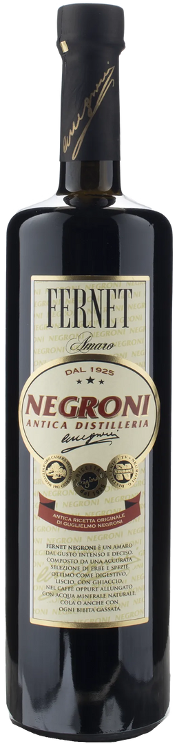 Negroni Antica Distilleria Fernet 0.7L - Bottle Hero