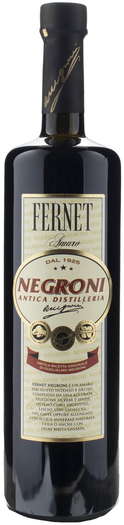 Negroni Antica Distilleria Fernet 0.7L - Bottle Hero