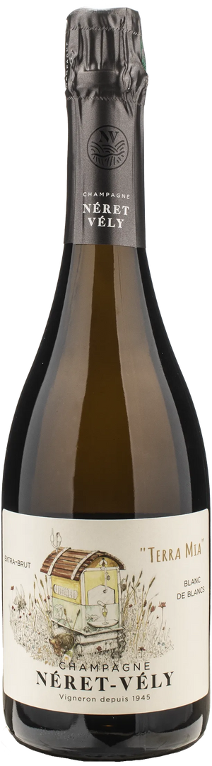 Neret Vely Champagne Blanc de Blancs Extra Brut Terra Mia - Bottle Hero