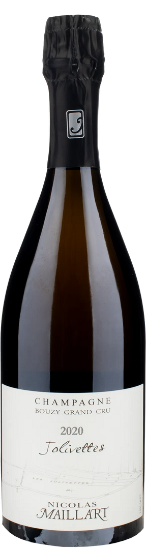 Nicolas Maillart Champagne Grand Cru Pinot Noir Bouzy Jolivettes Extra Brut 2020 - Bottle Hero