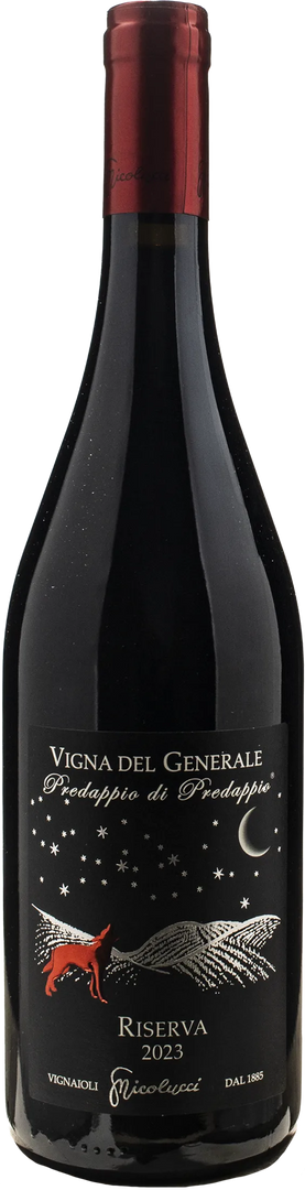 Nicolucci Sangiovese Superiore Predappio di Predappio Vigna del Generale Riserva 2023 - Bottle Hero