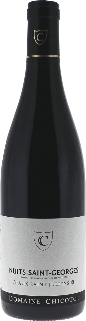 Nuits Saint Georges Aux Saint Juliens Domaine Chicotot, 2021 - Bottle Hero