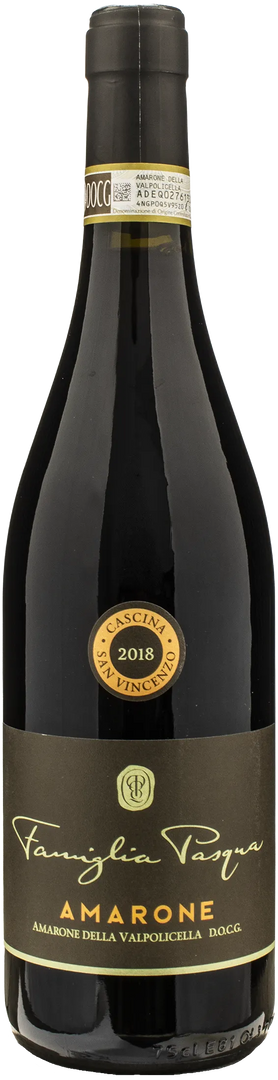 Pasqua Cascina San Vincenzo Amarone della Valpolicella 2018 - Bottle Hero