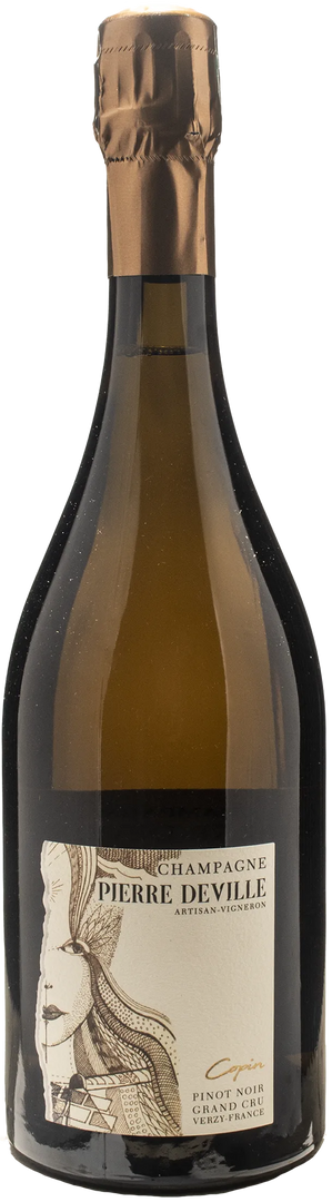Pierre Deville Champagne Grand Cru Pinot Noir Copin Extra Brut 2021 - Bottle Hero