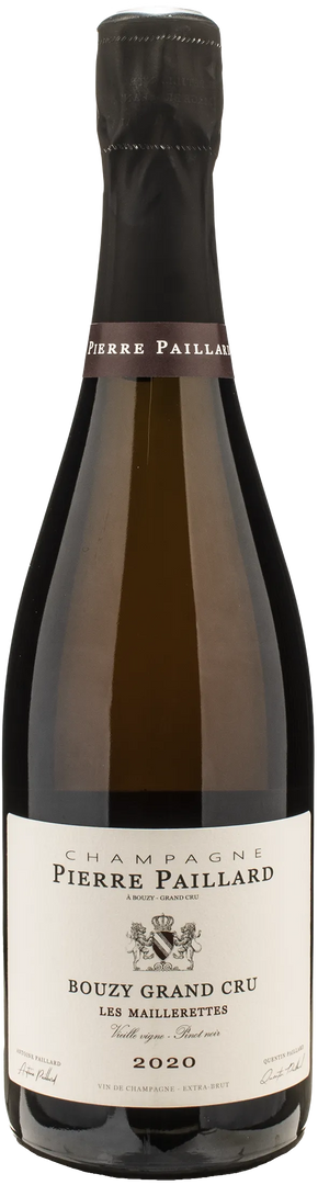 Pierre Paillard Champagne Grand Cru Pinot noir Les Maillerettes Bouzy Extra Brut 2020 - Bottle Hero