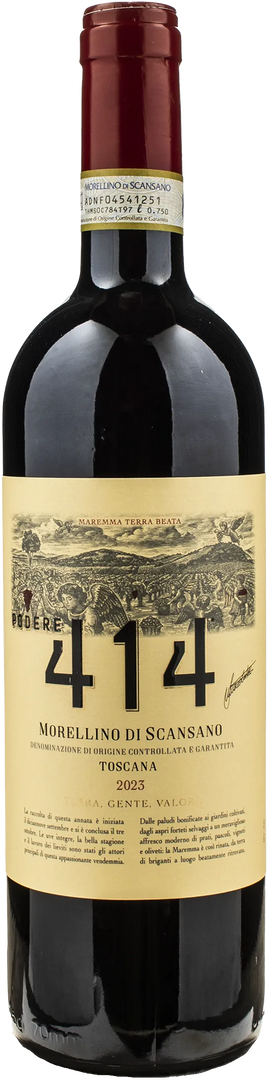 Podere 414 Morellino Scansano 2023 - Bottle Hero