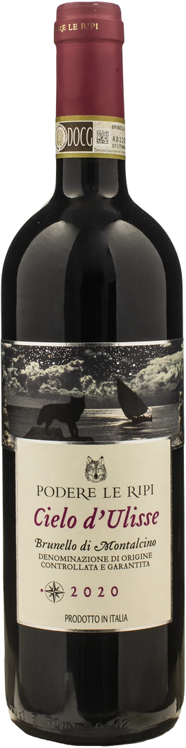 Podere Le Ripi Brunello di Montalcino Cielo d'Ulisse 2020 - Bottle Hero