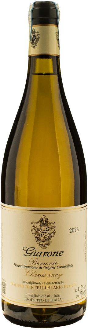 Poderi Bertelli Chardonnay Giarone 2023 - Bottle Hero