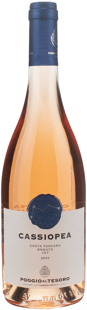Poggio al Tesoro Toscana Rosato Cassiopea 2025 - Bottle Hero