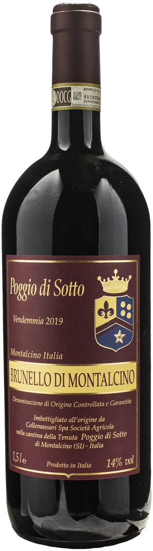 Poggio di Sotto Brunello di Montalcino Magnum 2019 - Bottle Hero