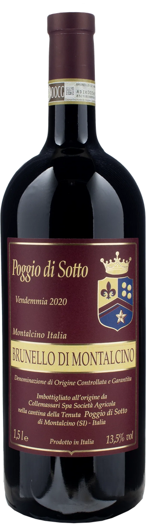 Poggio di Sotto Brunello di Montalcino Magnum 2020 - Bottle Hero