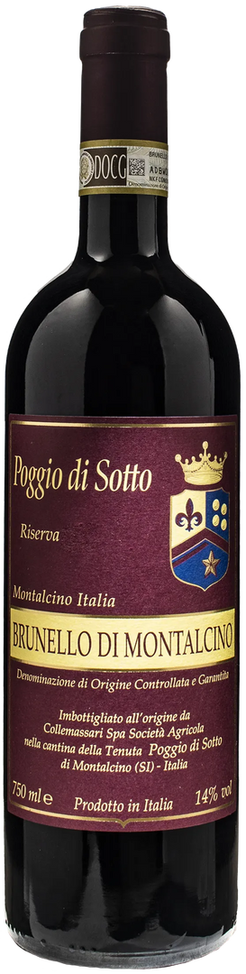 Poggio di Sotto Brunello di Montalcino Riserva 2018 - Bottle Hero