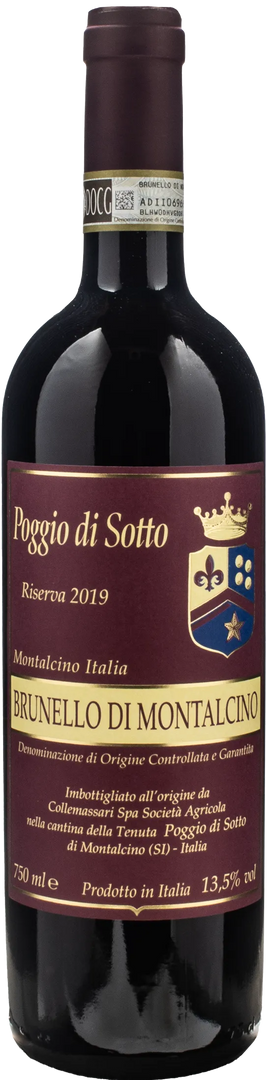 Poggio di Sotto Brunello di Montalcino Riserva 2019 - Bottle Hero