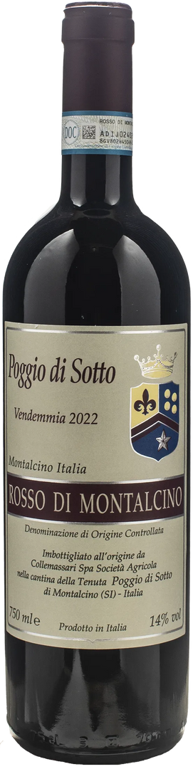 Poggio di Sotto Rosso di Montalcino 2022 - Bottle Hero
