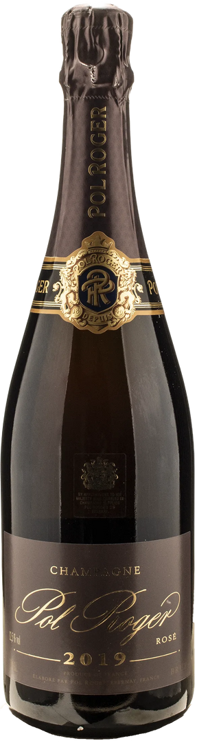 Pol Roger Champagne Rosè Brut 2019 - Bottle Hero