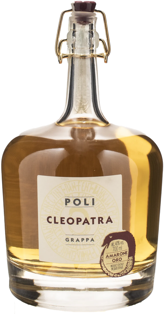 Poli Cleopatra Amarone Oro Grappa 0.7L - Bottle Hero