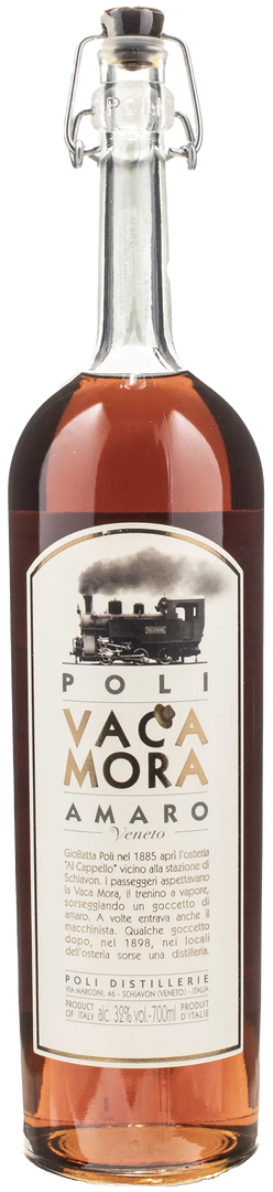 Poli Distillerie Vaca Mora Amaro Liquore 0.7L - Bottle Hero