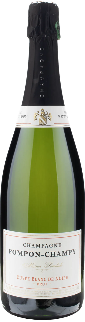Pompon Champy Champagne Cuvee Blanc de Noirs Brut - Bottle Hero