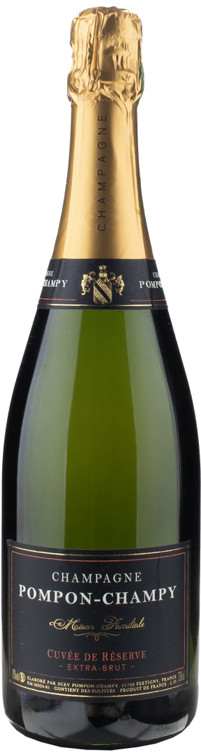 Pompon Champy Champagne Cuvee de Reserve Extra Brut - Bottle Hero