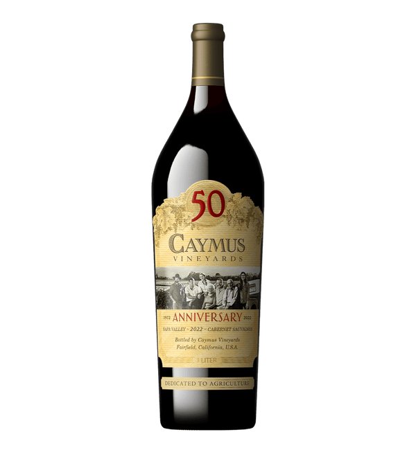 Caymus Cabernet Sauvignon Napa Valley 50th Anniversary 2022 300CL - Bottle Hero