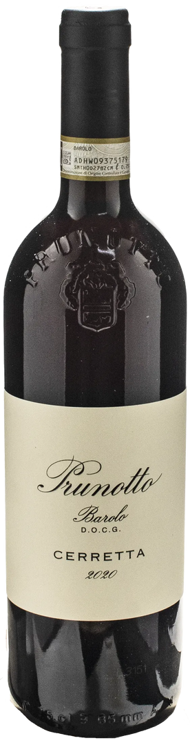 Prunotto Barolo Cerretta 2020 - Bottle Hero