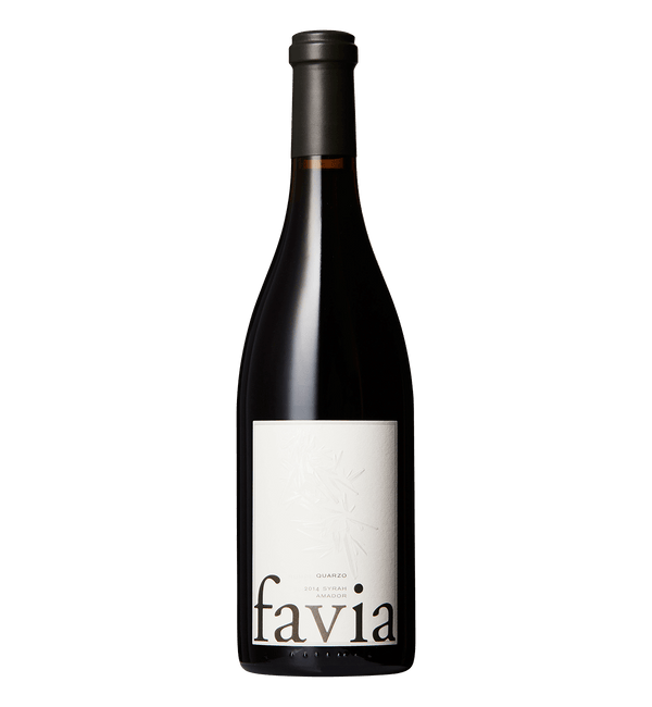 Favia Quarzo Syrah Amador 2014 - Bottle Hero