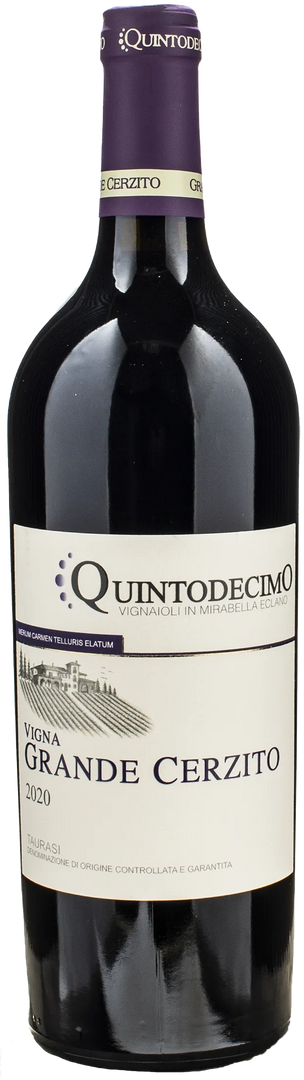 Quintodecimo Taurasi Vigna Grande Cerzito 2020 - Bottle Hero