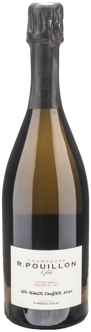 R. Pouillon Champagne 1er Cru Terres Froides Extra Brut 2020 - Bottle Hero