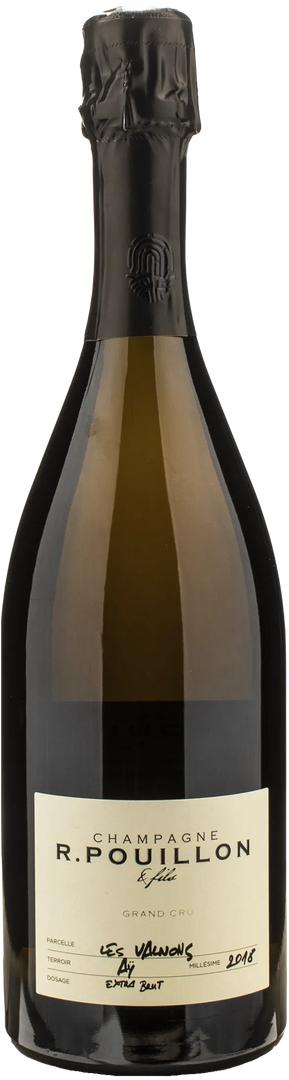 R. Pouillon Champagne Grand Cru Extra Brut Les Valnons 2018 - Bottle Hero