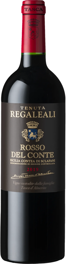 Regaleali Contea di Sclafani Rosso del Conte 2019 - Bottle Hero