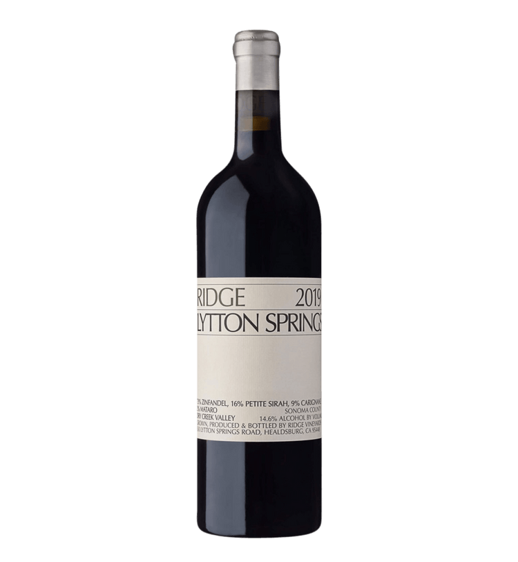 Ridge Vineyards Lytton Springs 2019