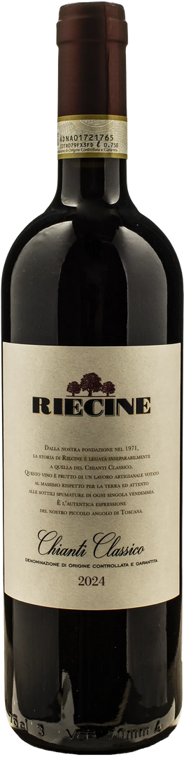 Riecine Chianti Classico 2024 - Bottle Hero