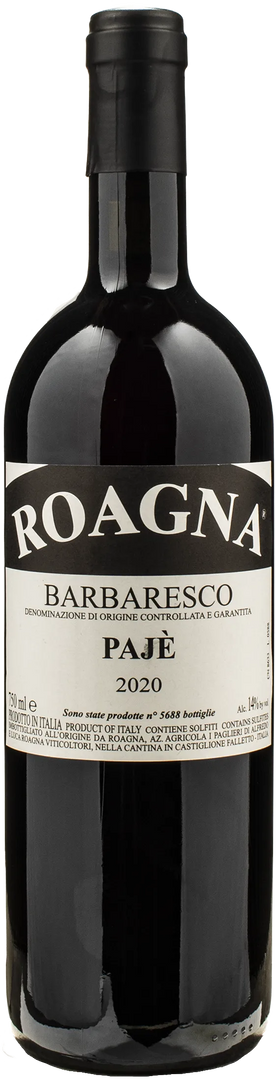 Roagna Barbaresco Paje 2020 - Bottle Hero