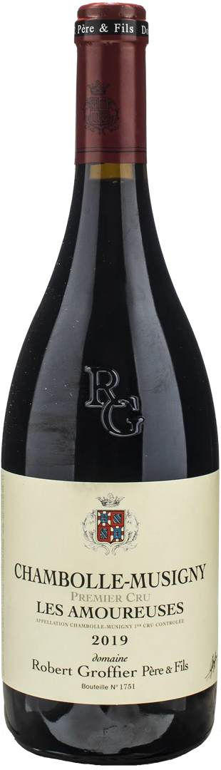 Robert Groffier Chambolle Musigny 1er Cru Les Amoureuses 2019 - Bottle Hero