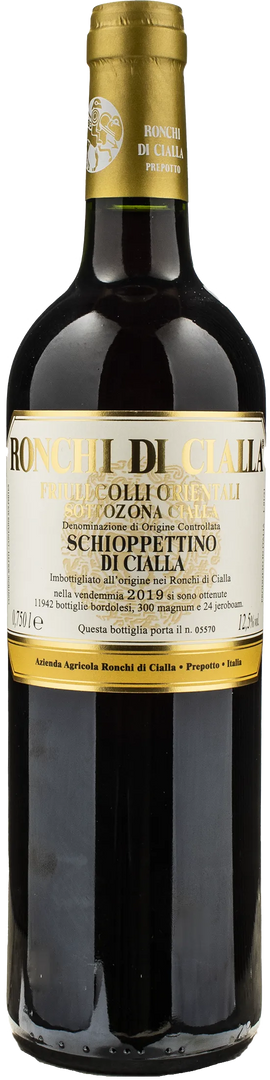 Ronchi di Cialla Schioppettino di Cialla 2019 - Bottle Hero