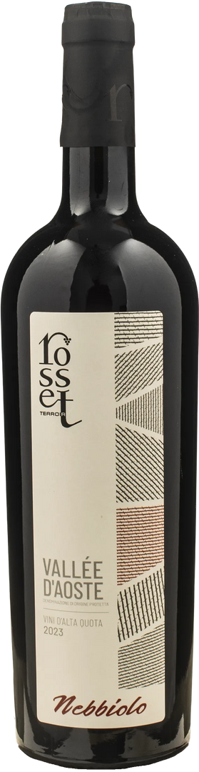 Rosset Terroir Valle d'Aosta Nebbiolo 2023 - Bottle Hero