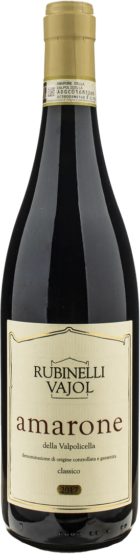 Rubinelli Amarone della Valpolicella Classico 2017 - Bottle Hero