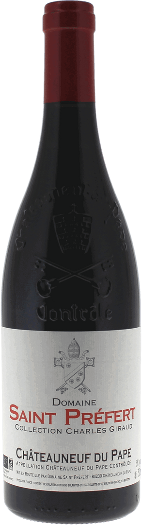 Saint Préfert Collection Charles Giraud Châteauneuf-Du-Pape, 2019 - Bottle Hero
