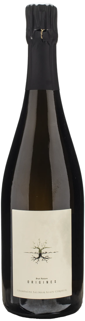 Salima & Alain Cordeuil Champagne Origines Brut Nature - Bottle Hero