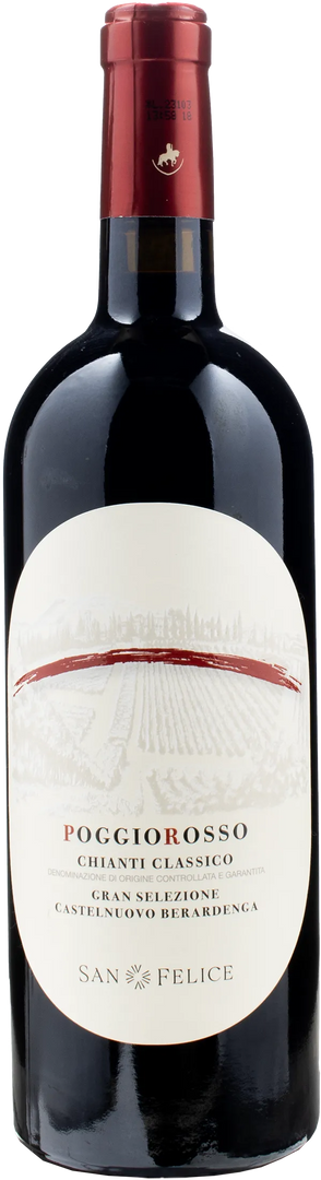 San Felice Chianti Classico Gran Selezione Poggio Rosso 2019 - Bottle Hero
