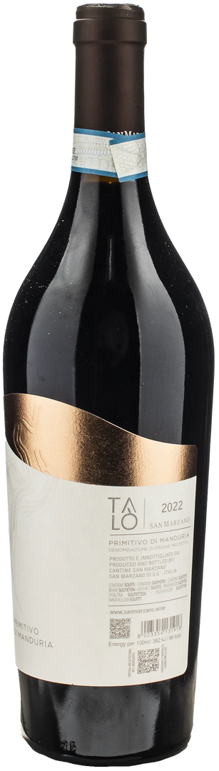 San Marzano Talo Primitivo di Manduria 2023 - Bottle Hero