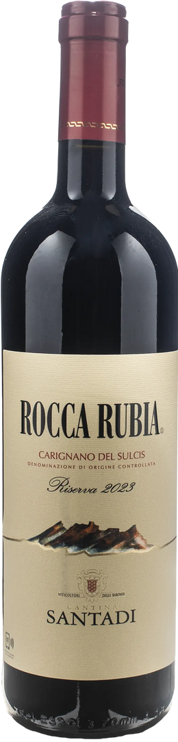 Santadi Carignano del Sulcis Rocca Rubia Riserva 2023 - Bottle Hero