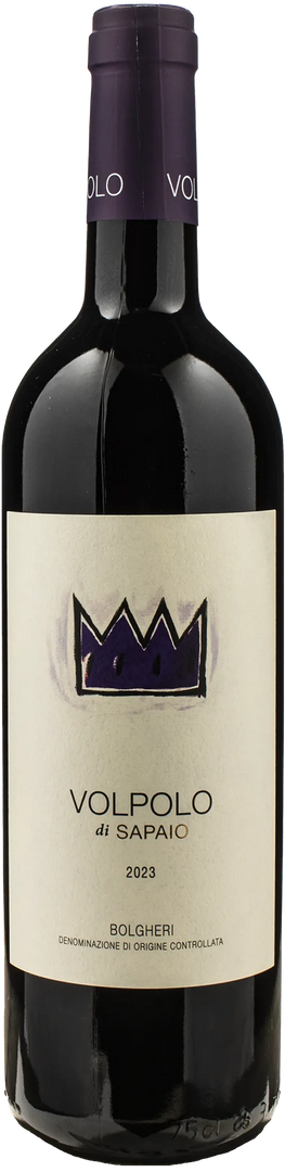 Sapaio Bolgheri Volpolo 2023 - Bottle Hero