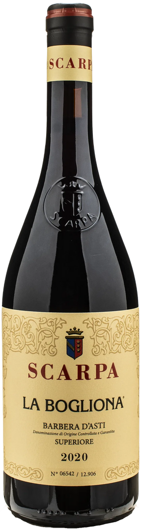 Scarpa Barbera d'Asti Superiore La Bogliona 2020 - Bottle Hero