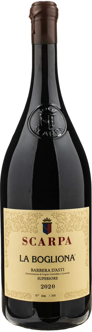 Scarpa Barbera d'Asti Superiore La Bogliona Magnum 2020 - Bottle Hero
