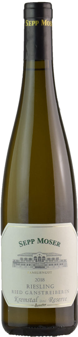 Sepp Moser Riesling Ried Ganstreiberin Kremstal Reserve 2018 - Bottle Hero