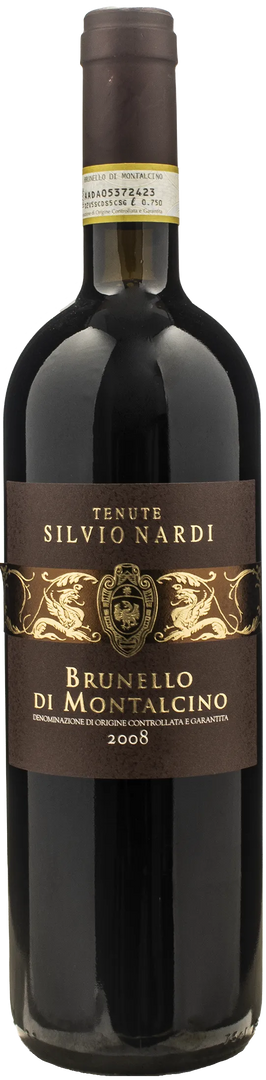 Silvio Nardi Brunello di Montalcino 2008 - Bottle Hero