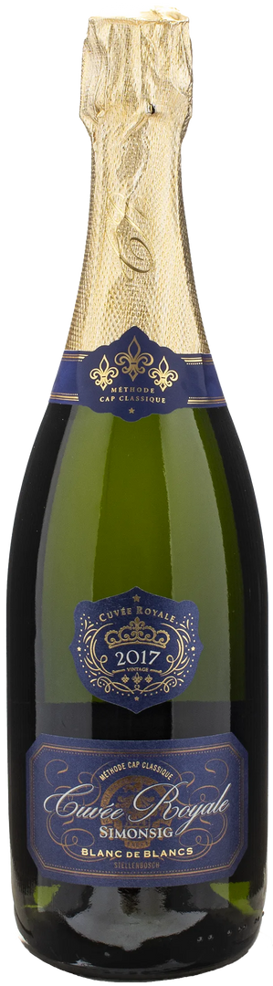 Simonsig Methode Cap Classique Cuvee Royale Blanc de Blancs 2017 - Bottle Hero