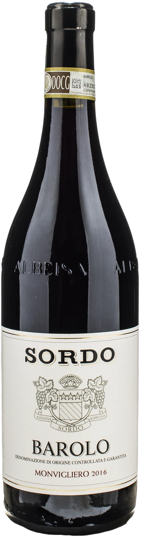 Sordo Giovanni Barolo Monvigliero 2016 - Bottle Hero